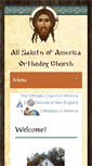 Mobile Screenshot of allsaintsofamerica.us